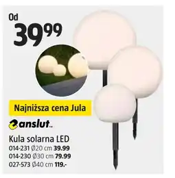 Jula Lampa solarna Anslut oferta