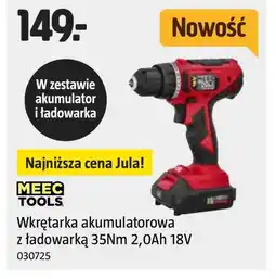 Jula Akumulatorowa wkrętarka Meec Tools oferta