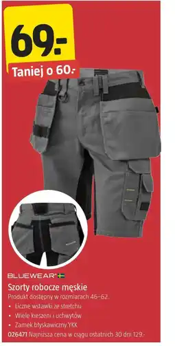 Jula Szorty robocze Bluewear oferta