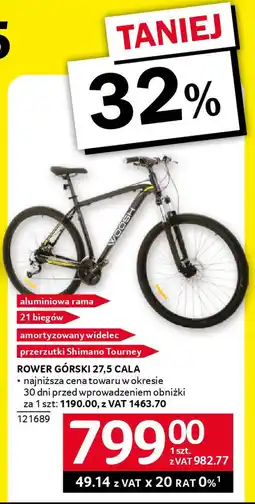 Selgros Rower górski 27,5' oferta