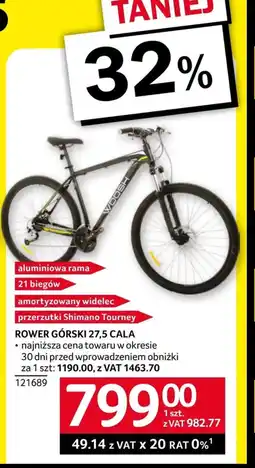 Selgros Rower górski Woosh oferta