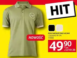 Selgros Polo męskie Pino Vicino oferta