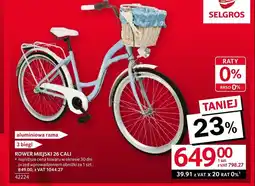 Selgros Rower miejski O oferta