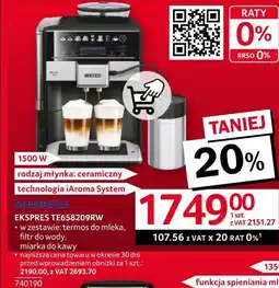 Selgros Ekspres do kawy Siemens oferta
