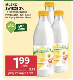 Stokrotka Market Mleko bez laktozy Farm Milk oferta
