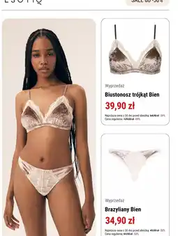 Esotiq Biustonosz trójkąt Bien ESOTIQ oferta