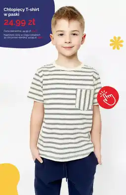 5.10.15. Chłopięcy T-shirt w paski oferta