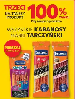 Kaufland Wszystkie kabanosy marki tarczyński oferta