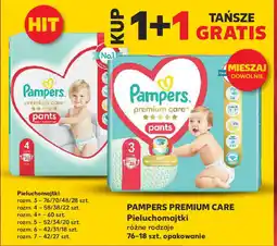 Kaufland Pampers premium care pieluchomajtki oferta