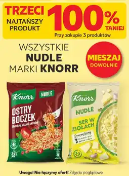 Kaufland Wszystkie nudle marki knorr oferta