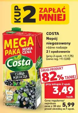 Kaufland Costa napój niegazowany oferta