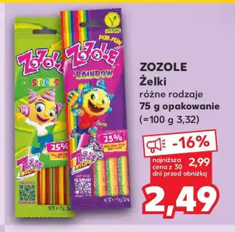Kaufland Zozole żelki oferta