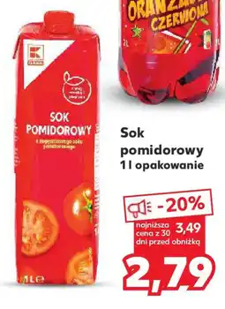 Kaufland Sok pomidorowy oferta