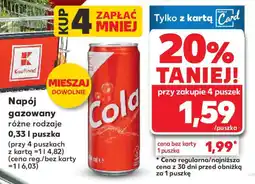 Kaufland Napój gazowany oferta