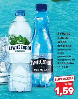 Kaufland Żywiec zdrój woda źródlana oferta