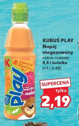 Kaufland Kubuś play napój niegazowany oferta