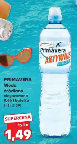 Kaufland Primavera woda źródlana oferta