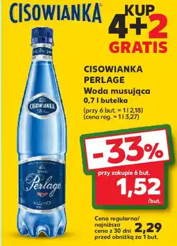 Kaufland Cisowianka perlage woda musująca oferta