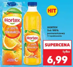 Kaufland Hortex sok 100% pomarańczowy oferta