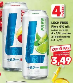 Kaufland Lech free piwo 0% alk. oferta
