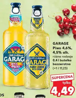 Kaufland Garage piwo 4,6%, 4,5% alk. oferta