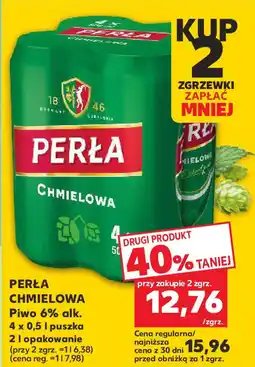 Kaufland Perła chmielowa piwo 6% alk. oferta