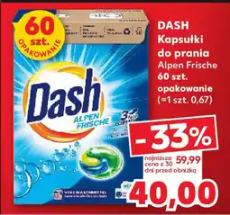 Kaufland Dash kapsułki do prania oferta
