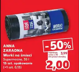Kaufland Anna zaradna worki na śmieci oferta