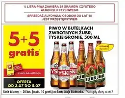 Biedronka Piwo Żubr 1768 oferta