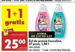 Biedronka Żel do prania ultra care Coccolino oferta