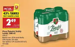 Biedronka Piwo Zatecky Svetly Lezak oferta
