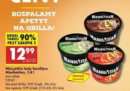 Biedronka Lody strawberry & vanilla Manhattan (Nestle) oferta