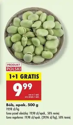 Biedronka Bób polska oferta