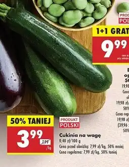 Biedronka Cukinia zielona oferta