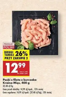 Biedronka Paski z fileta kurczaka Kraina Mięs oferta