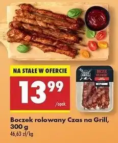 Biedronka Boczek rolowany na grilla Czas Na Grill oferta