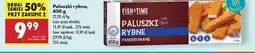 Biedronka Paluszki rybne panierowane Fish Time oferta