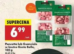 Biedronka Guanciale kostka Gustobello oferta