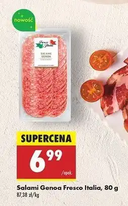 Biedronka Salami genoa Fresco Italia oferta