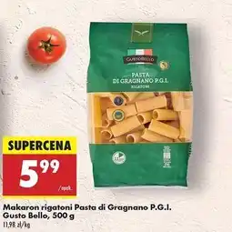 Biedronka Makaron di gragnano pgi Gustobello oferta