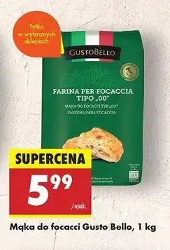 Biedronka Mąka farina per focaccia tipo 00 Gustobello oferta