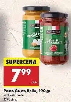 Biedronka Pesto ricotta e noci Gustobello oferta
