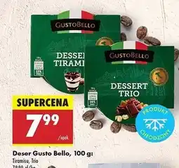 Biedronka Deser trio Gustobello oferta