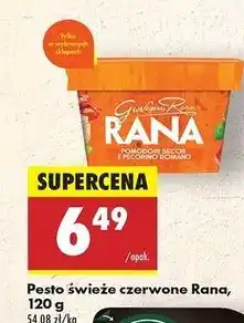 Biedronka Pesto czerwone Giovanni Rana oferta