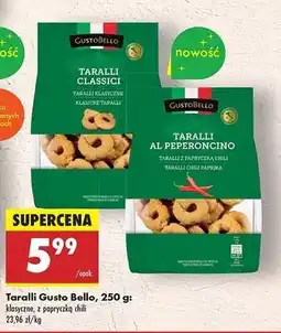 Biedronka Taralli al peperoncino Gustobello oferta