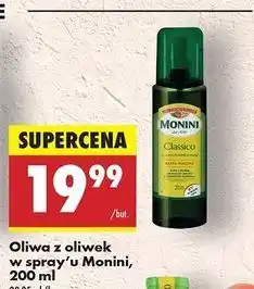 Biedronka Oliwa z oliwek extra virgine spray Monini Classico oferta