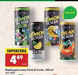 Biedronka Napój Oran Soda oferta