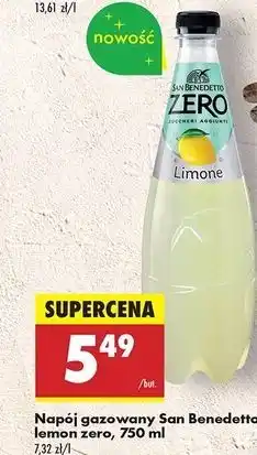 Biedronka Napój limone zero San Benedetto oferta