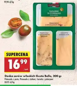 Biedronka Deska serów tagliere di formaggi Gustobello oferta