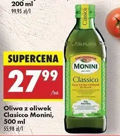 Biedronka Oliwa z oliwek extra vergine Monini Classico oferta